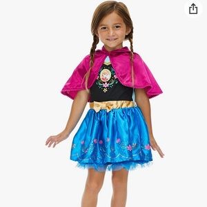 Disney Princess Frozen Anna Costume Dress